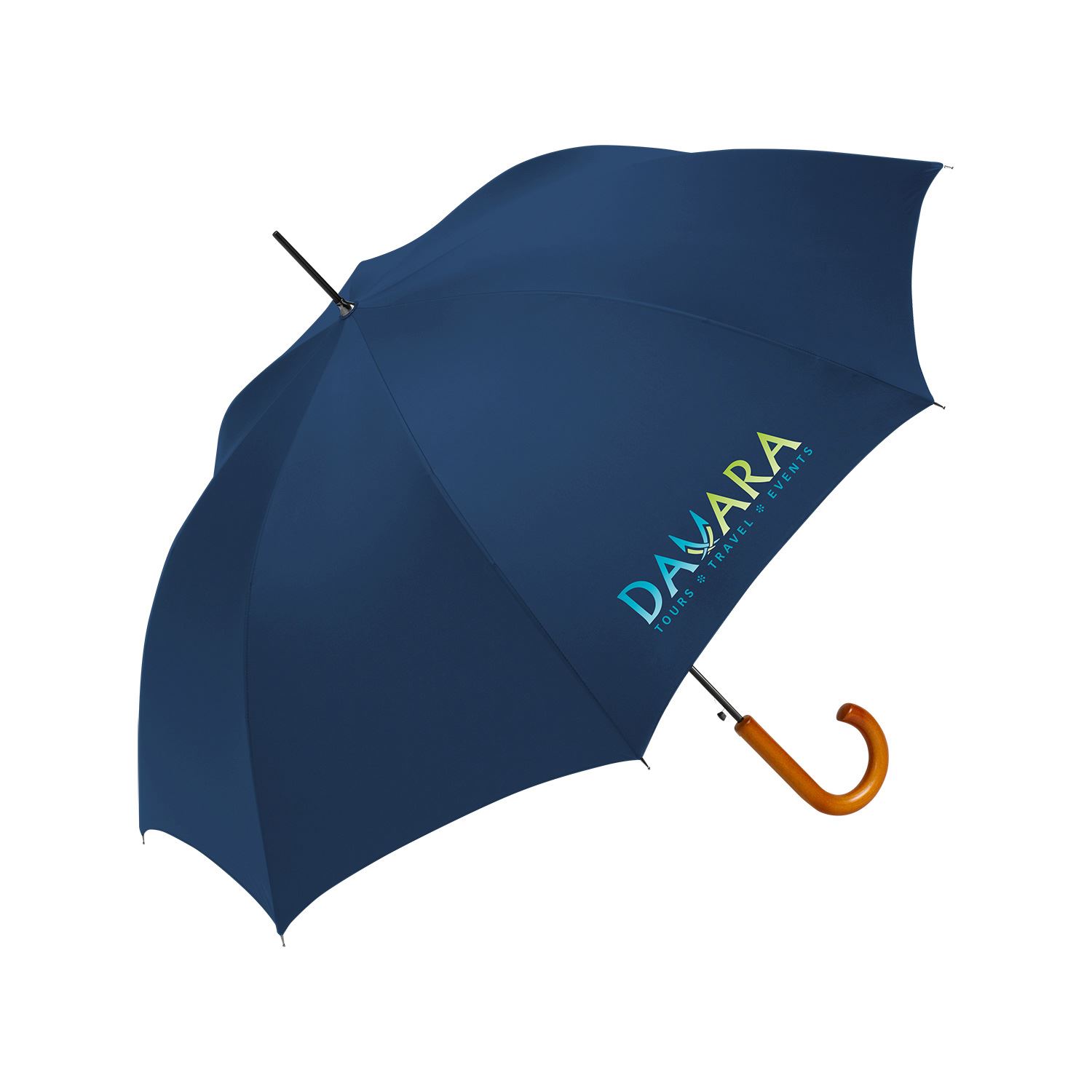 Shed Rain™ 48" Wood-Handled Auto-Open Stick Umbrella 2