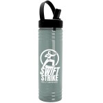 Garyline® Slim Fit RPET Bottle with Flip-Straw, Swivel-Handle Lid - 24 oz. 2 Garyline® Slim Fit RPET Bottle with Flip-Straw, Swivel-Handle Lid - 24 oz. 2