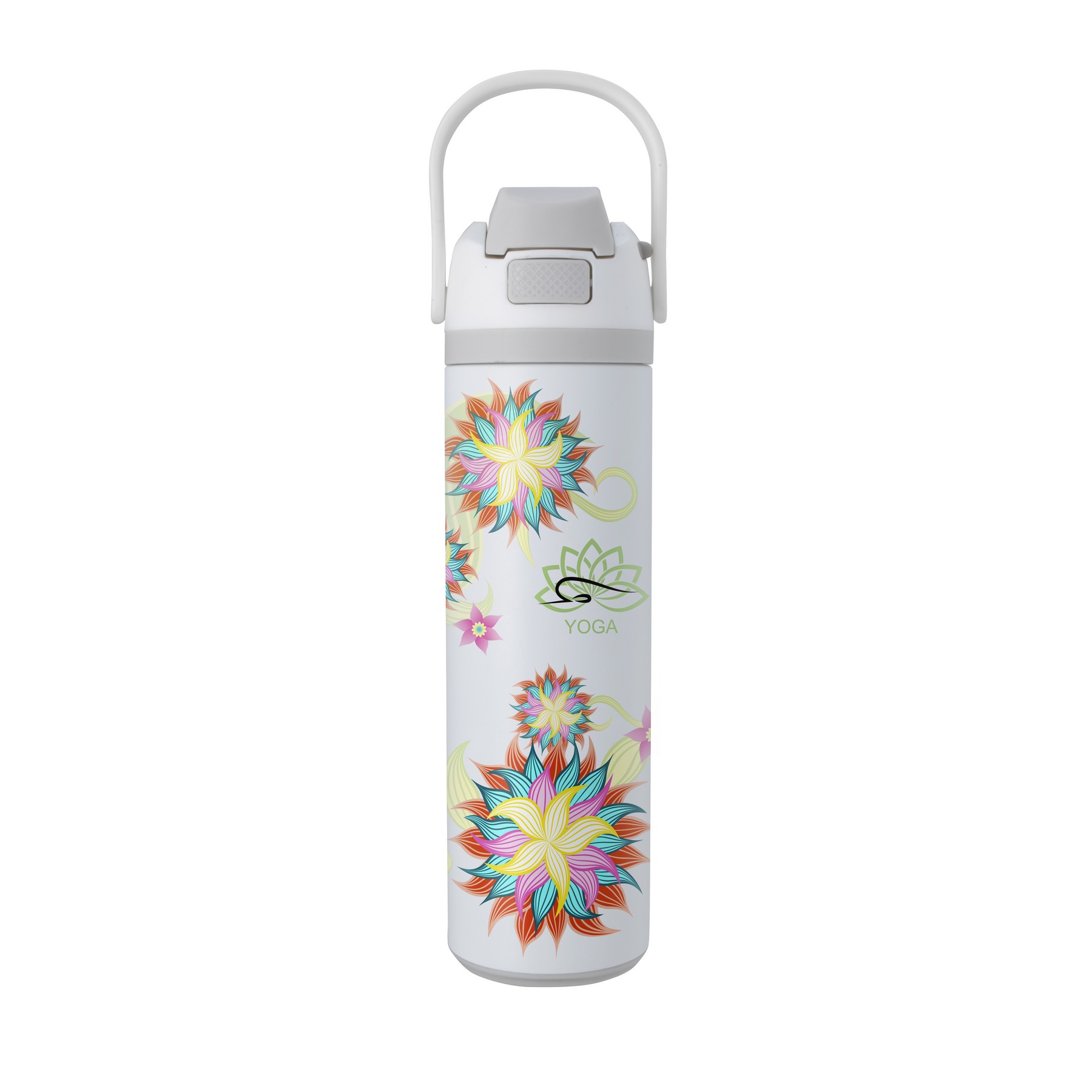Koozie® PopFlow Recycled Stainless Steel Sport Bottle - 25 oz. 2