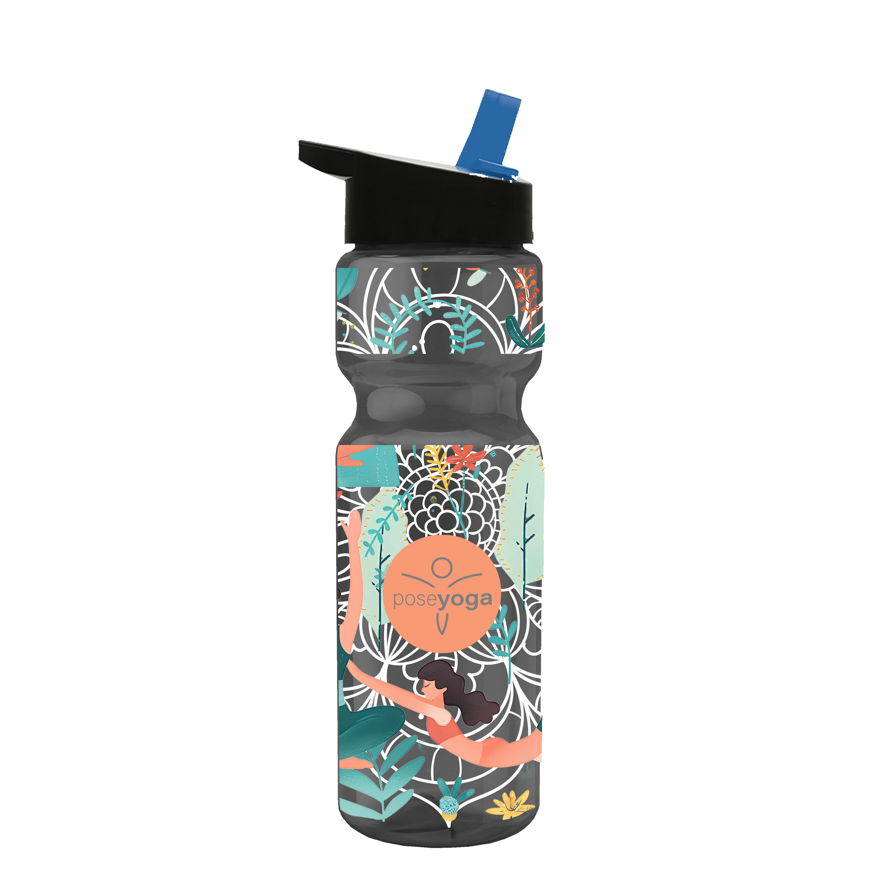 Garyline® Champ Bottle with Flip-Straw Lid - 28 oz. 2