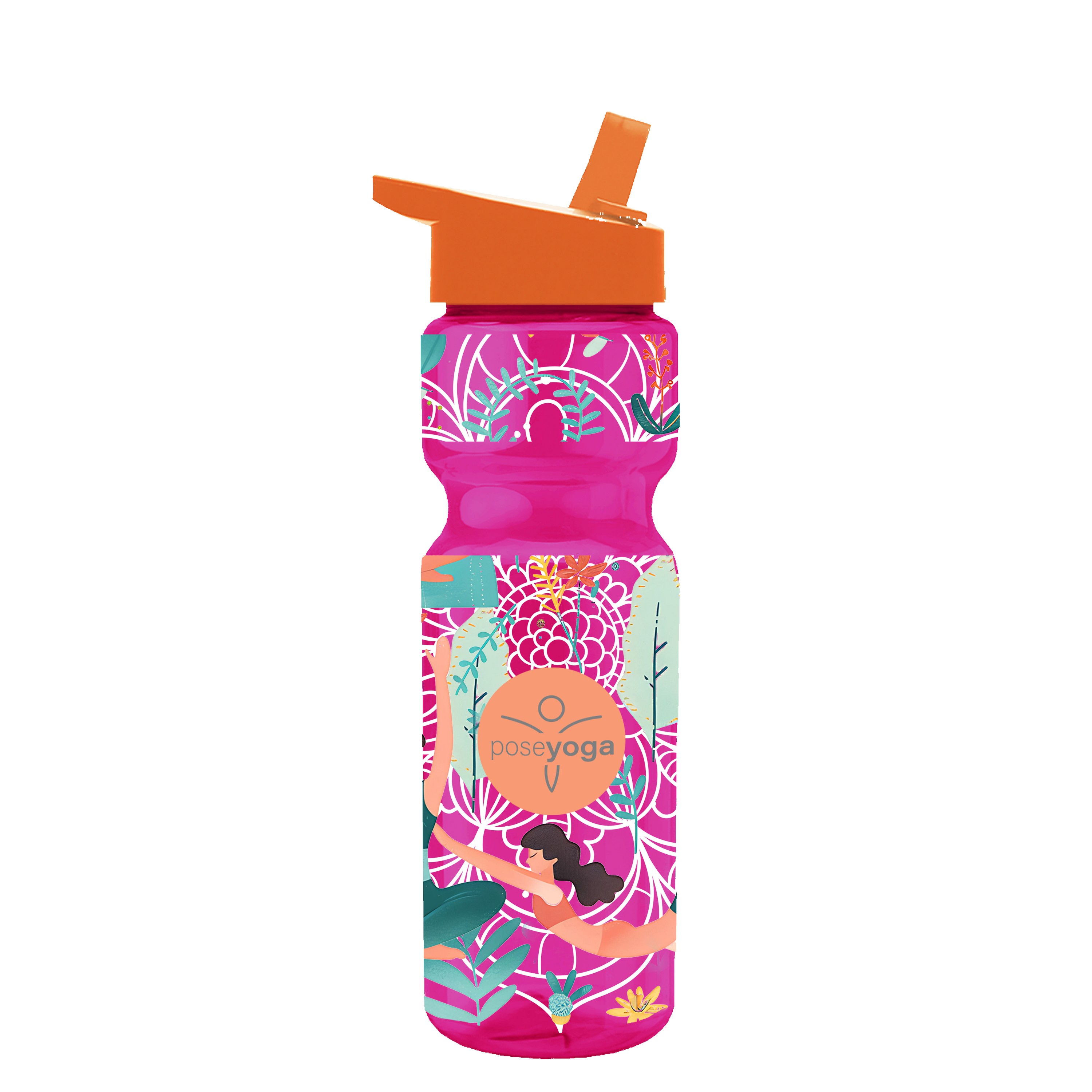 Garyline® Champ Bottle with Flip-Straw Lid - 28 oz. 2