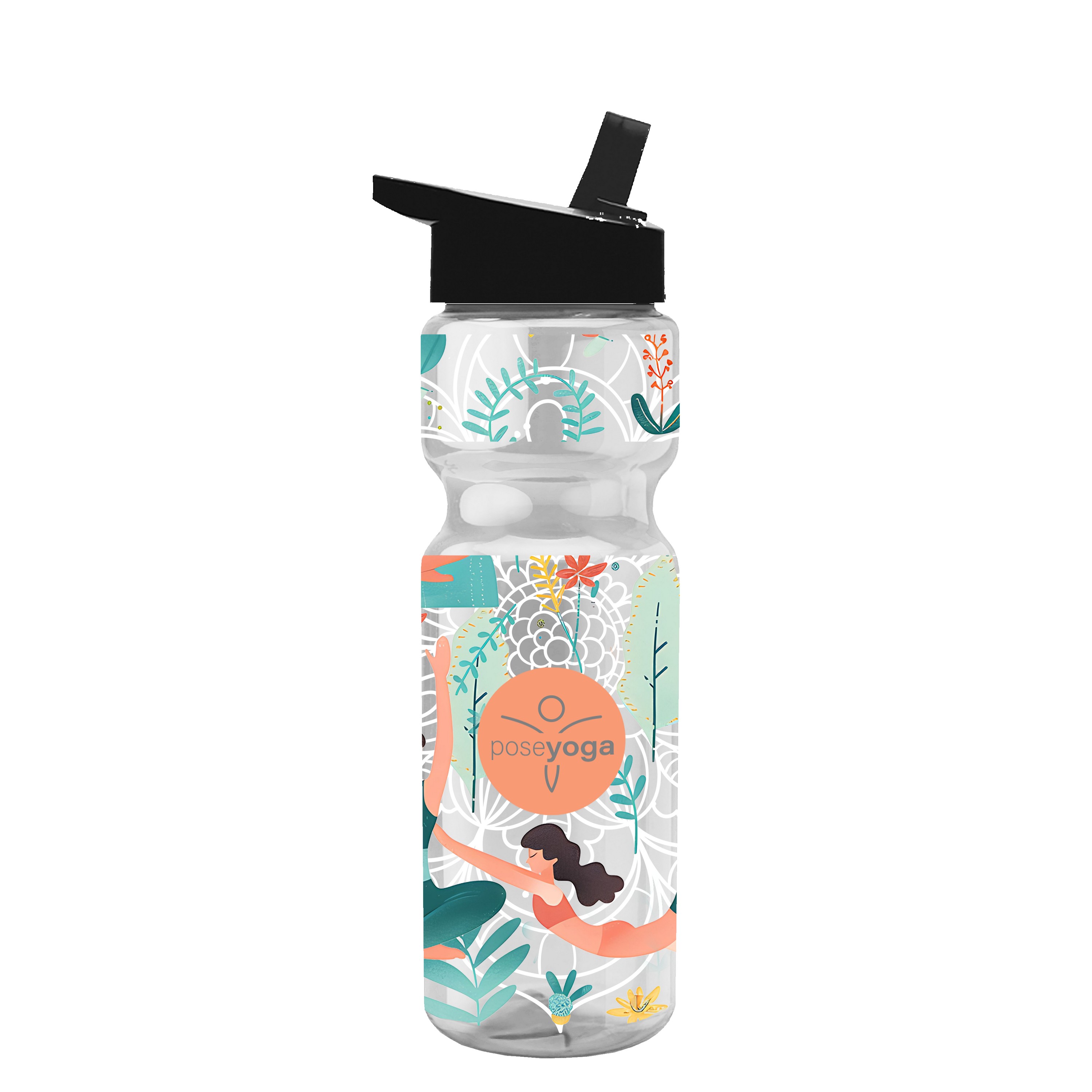 Garyline® Champ Bottle with Flip-Straw Lid - 28 oz. 2