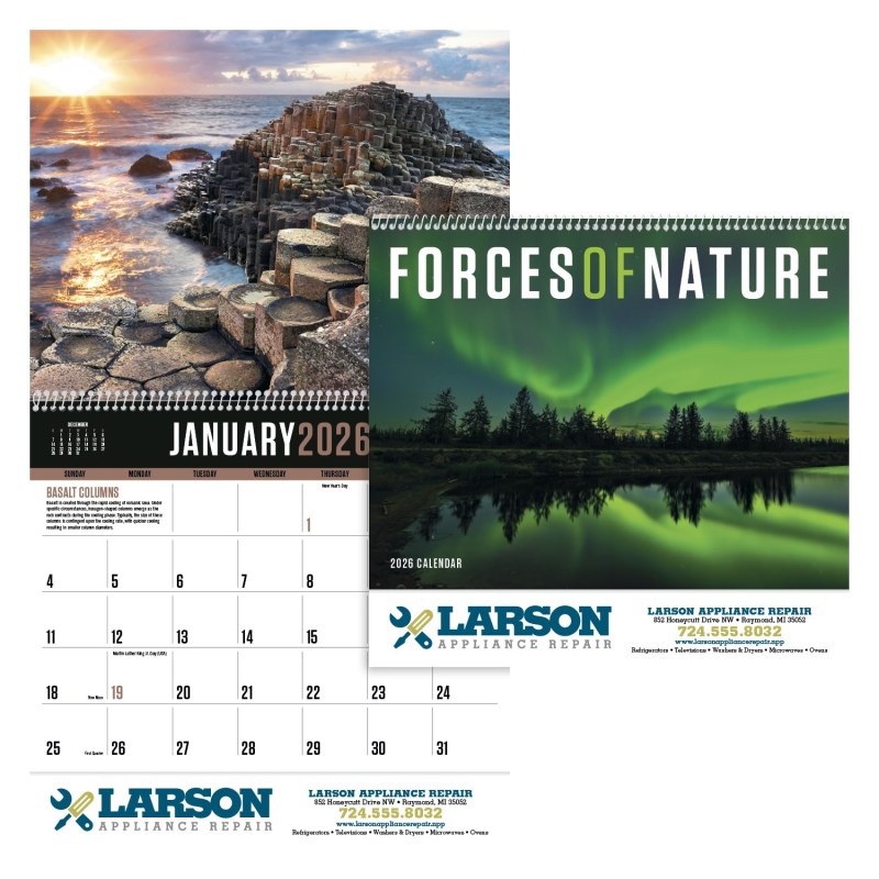 Triumph® Calendars Forces of Nature Calendar 2 Triumph® Calendars Forces of Nature Calendar 2