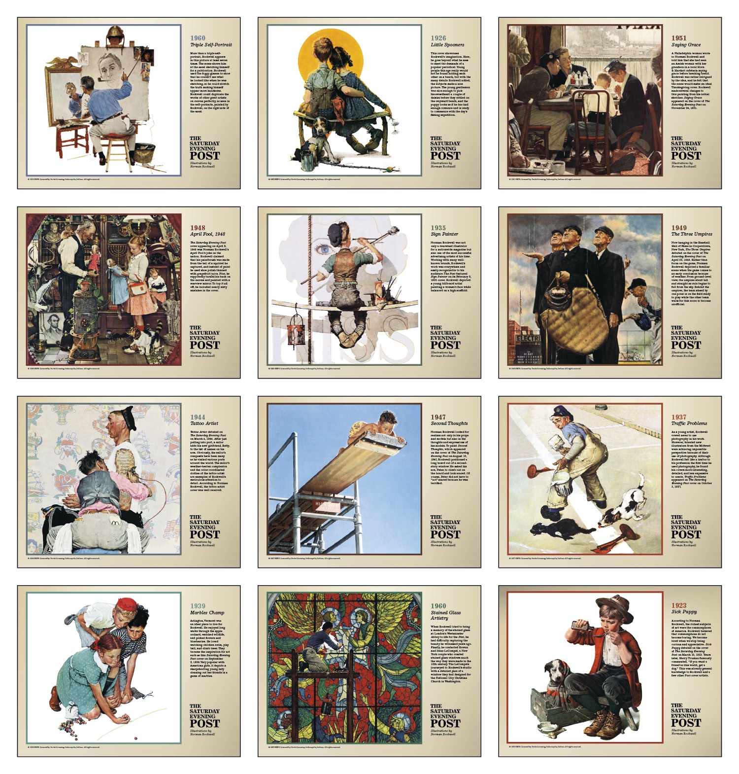 Triumph® Calendars The Saturday Evening Post Deluxe Pocket Calendar 2