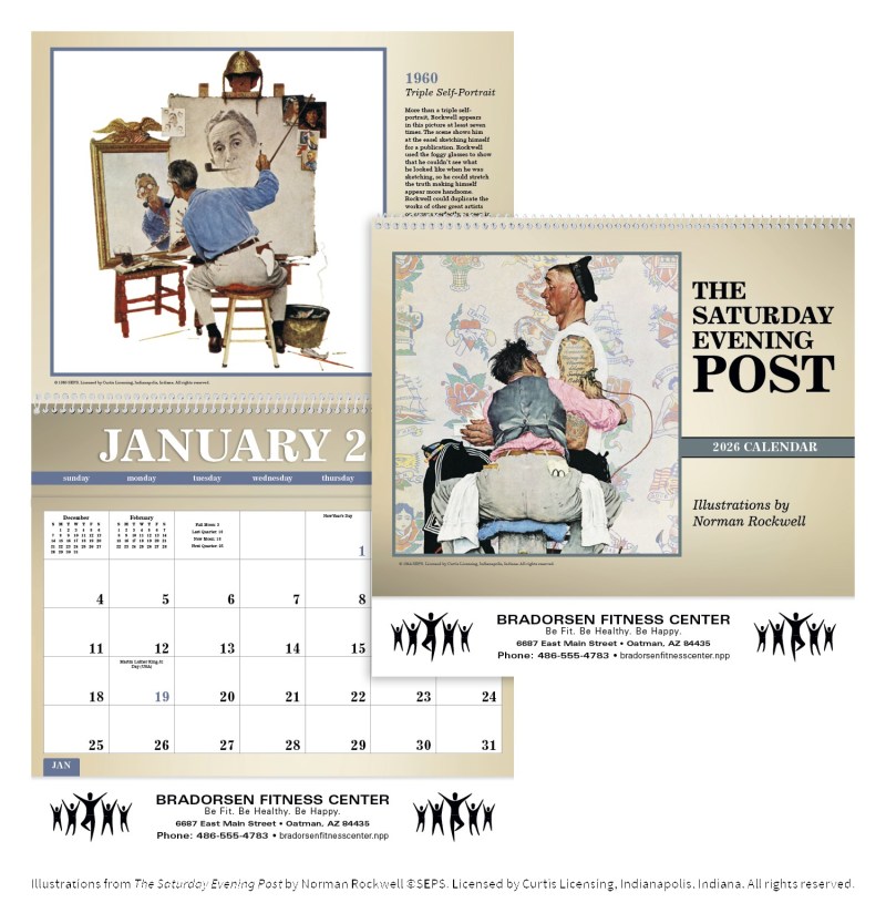 Triumph® Calendars The Saturday Evening Post Deluxe Pocket Calendar 2 Triumph® Calendars The Saturday Evening Post Deluxe Pocket Calendar 2