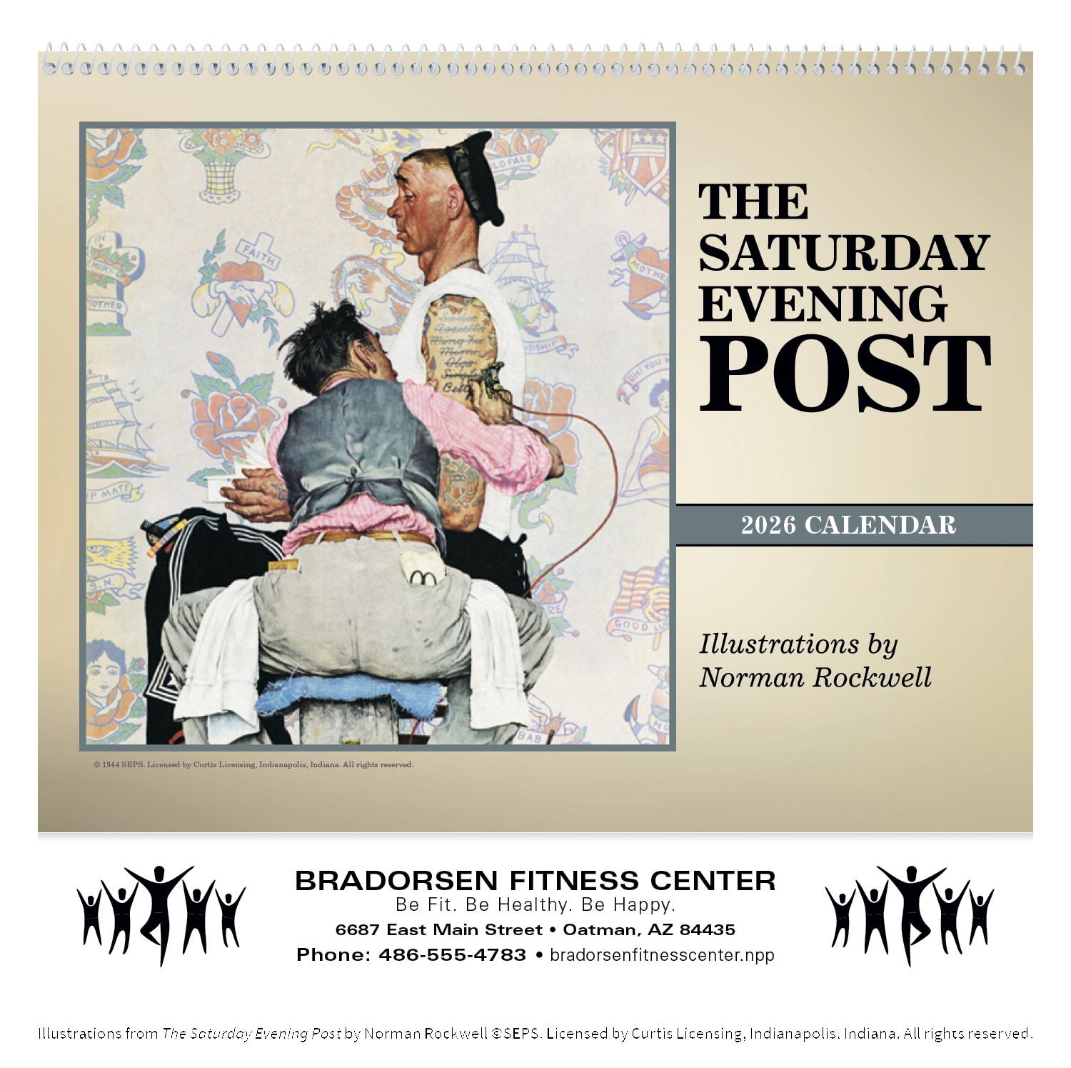Triumph® Calendars The Saturday Evening Post Deluxe Pocket Calendar 2