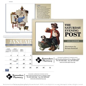 Triumph® Calendars The Saturday Evening Post Pocket Calendar 2 Triumph® Calendars The Saturday Evening Post Pocket Calendar 2