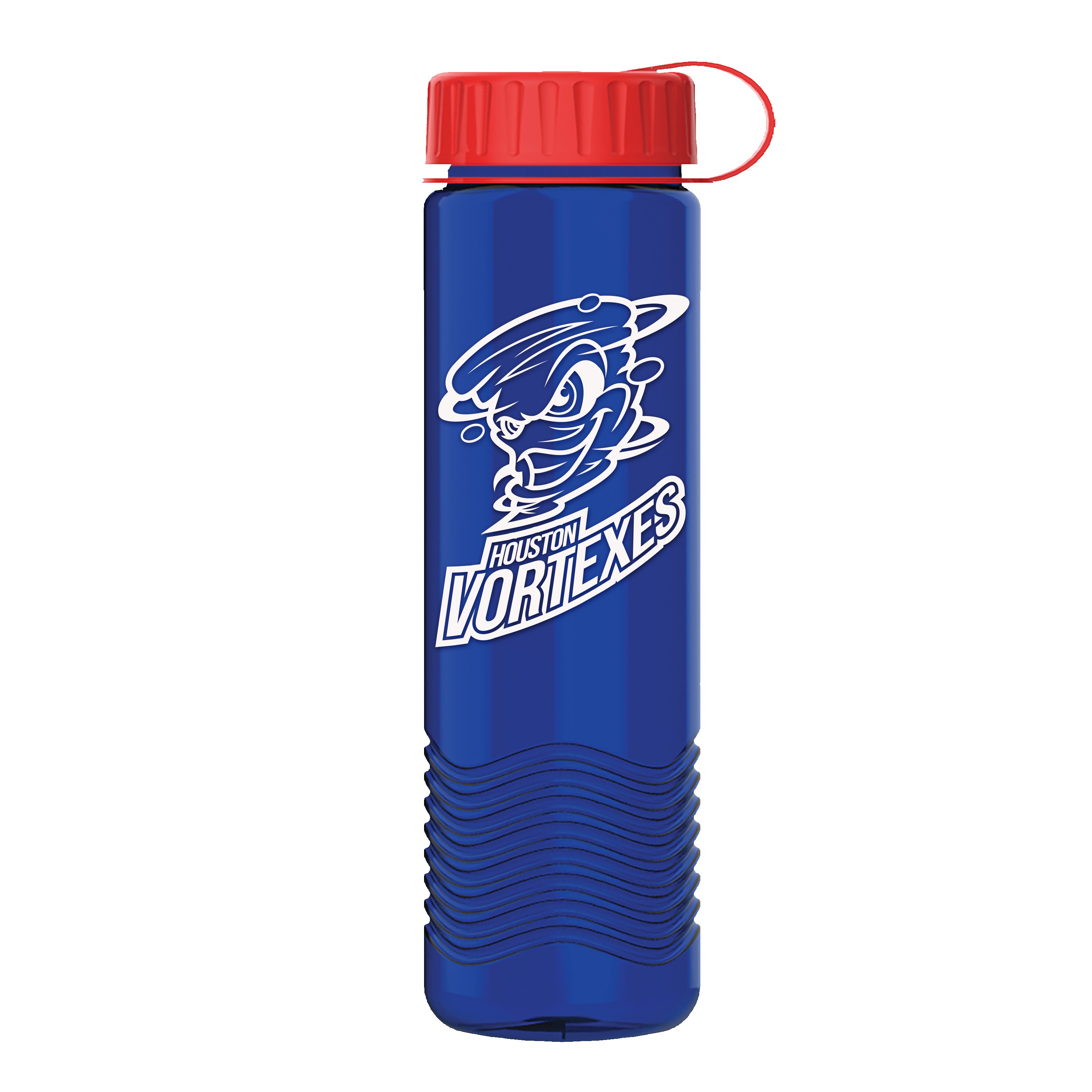 Garyline® Wave Tritan® Bottle with Tethered Lid - 24 oz. 2