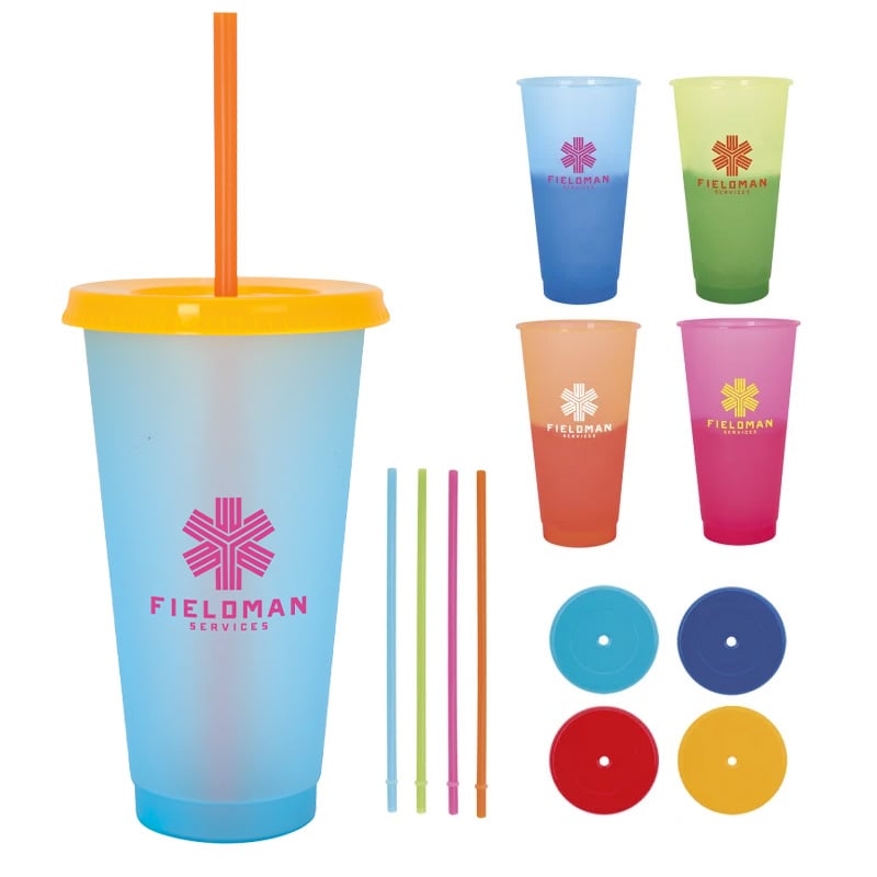 Good Value™ Ronnie Color Changing Tumbler - 24 oz. 2 Good Value™ Ronnie Color Changing Tumbler - 24 oz. 2
