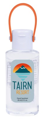 Good Value™ 1 oz. Slim Hand Sanitizer with Hanger - 41178 orange image Good Value™ 1 oz. Slim Hand Sanitizer with Hanger - 41178 orange image