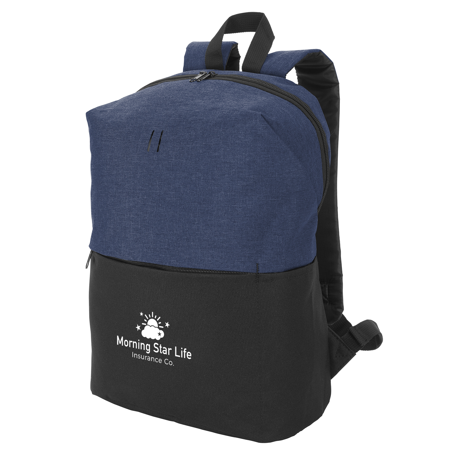 Colorblock 600D Backpack 2