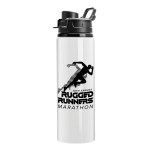 Garyline® Conquest Aluminum Bottle - 27 oz. - AB27D_white_bottle_black_lid_1c.png Garyline® Conquest Aluminum Bottle - 27 oz. - AB27D_white_bottle_black_lid_1c.png