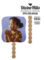 Skinner & Kennedy™ Heavenly Prayer - Pictorial Fan 2 Skinner & Kennedy™ Heavenly Prayer - Pictorial Fan 2