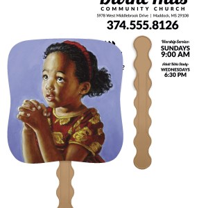 Skinner & Kennedy™ Heavenly Prayer - Pictorial Fan 2 Skinner & Kennedy™ Heavenly Prayer - Pictorial Fan 2