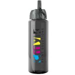 Garyline® Guzzler Bottle with Ring-Straw Lid - 32 oz. - TB32A_smoke_bottle_graywithblack_lid_full.png Garyline® Guzzler Bottle with Ring-Straw Lid - 32 oz. - TB32A_smoke_bottle_graywithblack_lid_full.png