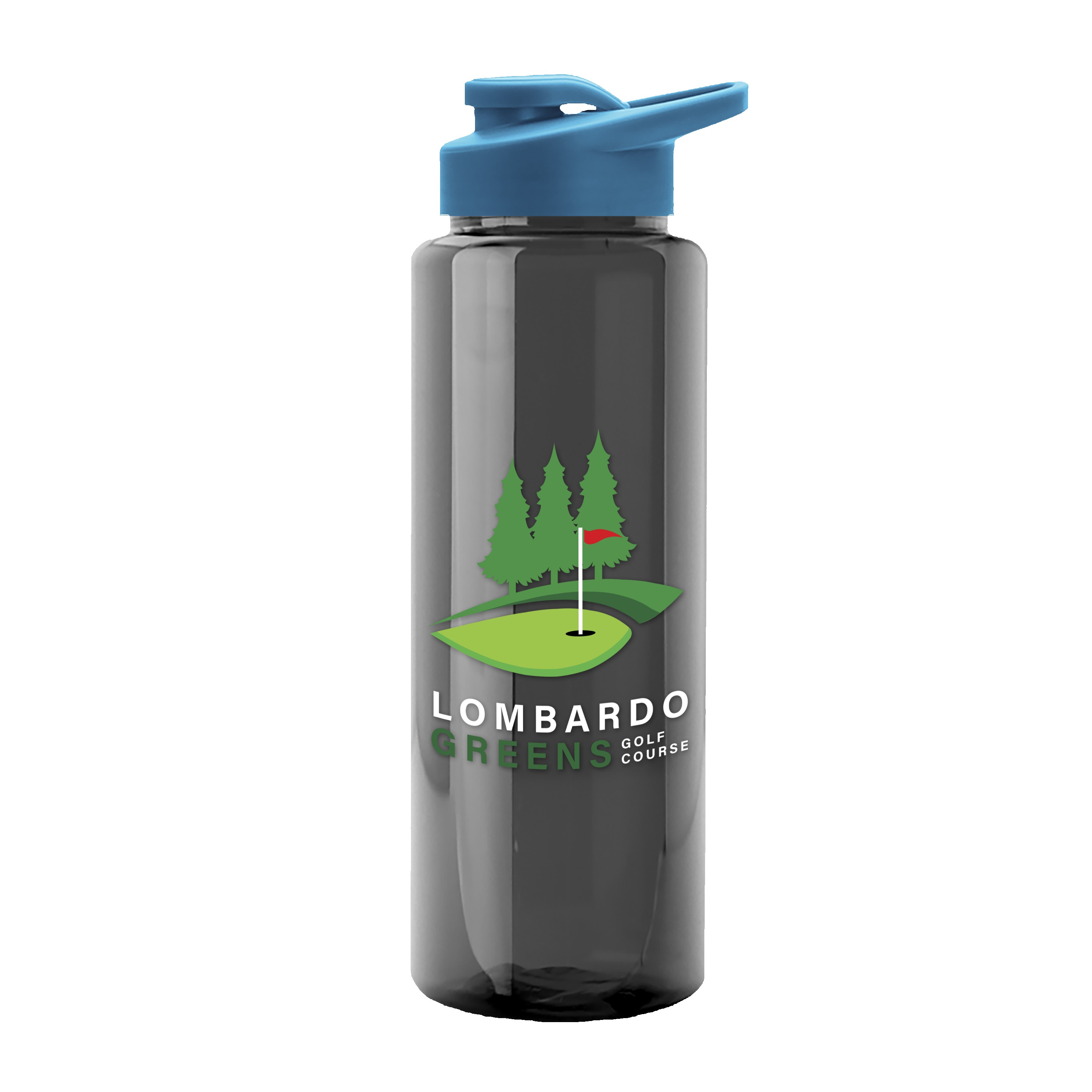 Garyline® Guzzler Bottle with Drink-Thru Lid - 32 oz. 2