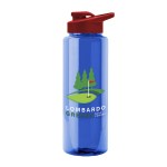 Garyline® Guzzler Bottle with Drink-Thru Lid - 32 oz. - TB32D_translucentblue_bottle_red_lid_full.png Garyline® Guzzler Bottle with Drink-Thru Lid - 32 oz. - TB32D_translucentblue_bottle_red_lid_full.png