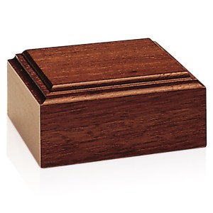 Mahogany-Tone Wood Base 2 Mahogany-Tone Wood Base 2