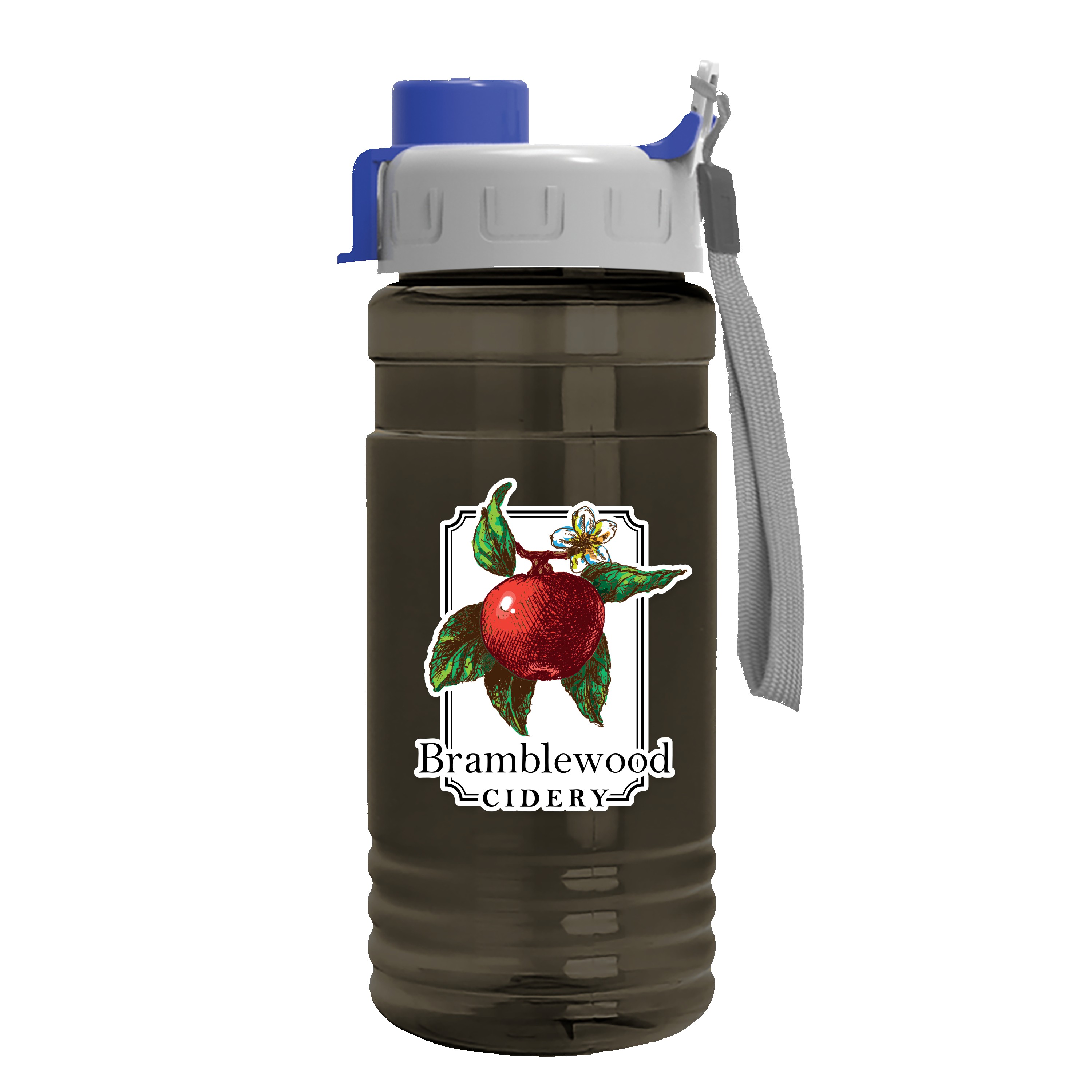 Garyline® Groove Tritan® Bottle with Quick-Snap Lid - 20 oz. 2