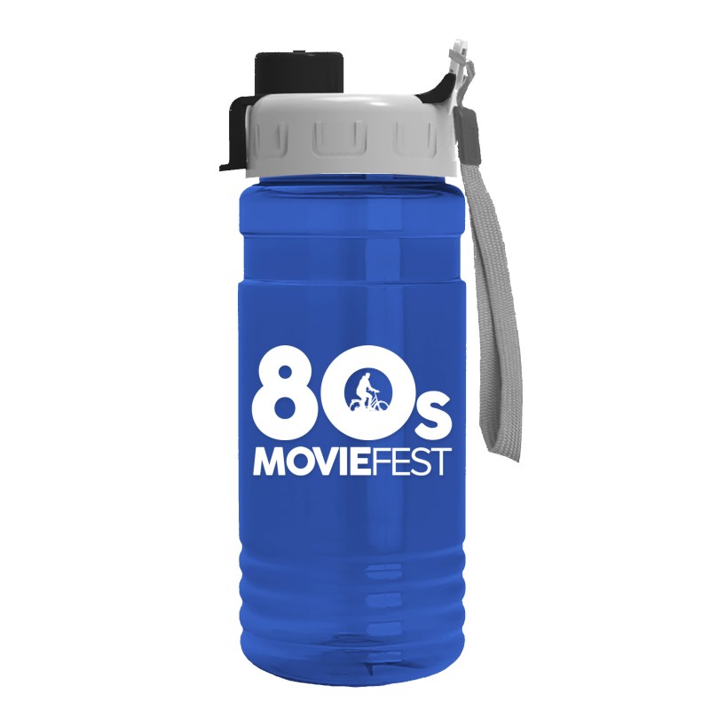 Garyline® Groove Tritan® Bottle with Quick-Snap Lid - 20 oz. 2 Garyline® Groove Tritan® Bottle with Quick-Snap Lid - 20 oz. 2