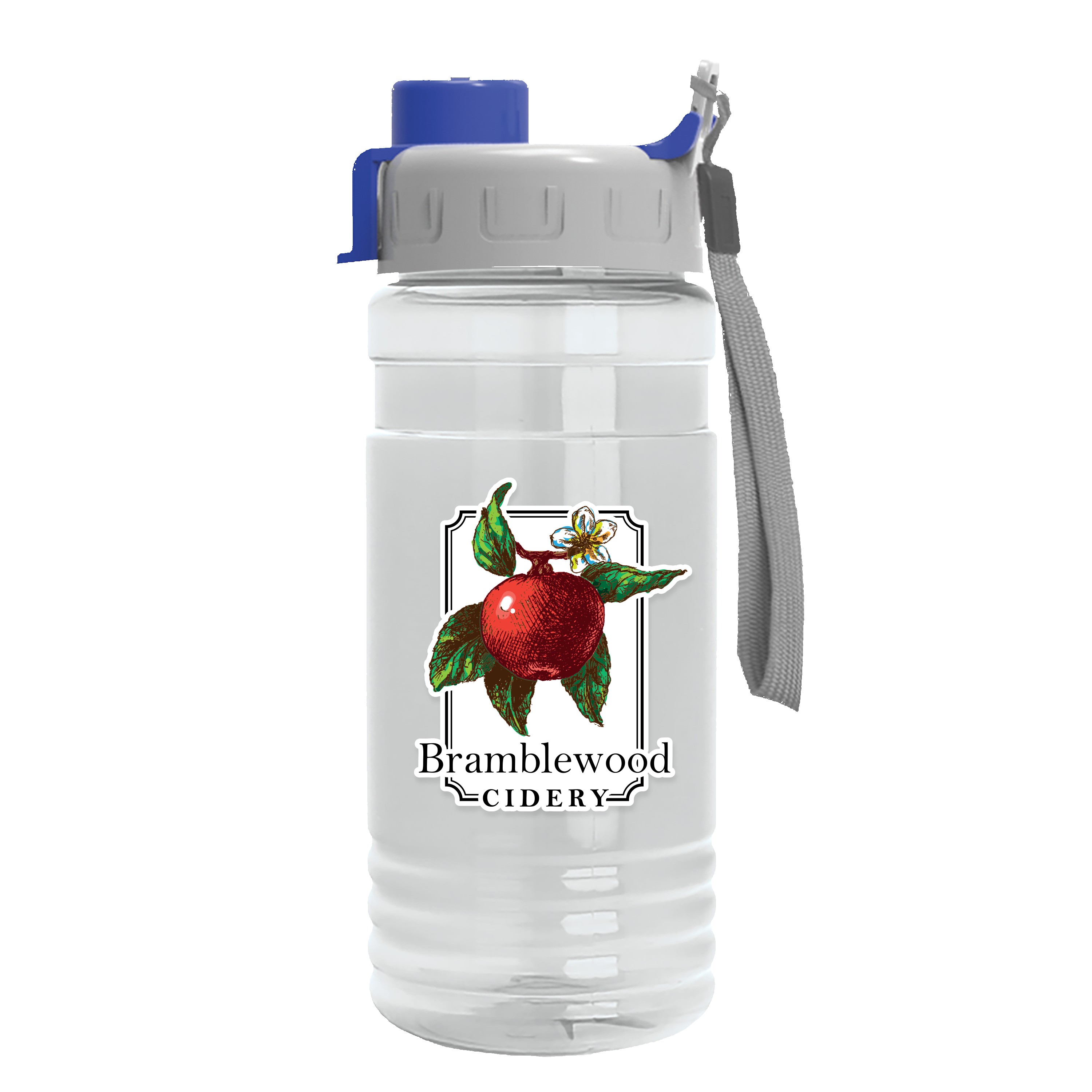 Garyline® Groove Tritan® Bottle with Quick-Snap Lid - 20 oz. 2