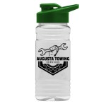Garyline® Clear Bottle with Drink-Thru Lid - 20 oz. - TB20D_clear_bottle_green_lid_1c.png Garyline® Clear Bottle with Drink-Thru Lid - 20 oz. - TB20D_clear_bottle_green_lid_1c.png