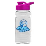 Garyline® Clear Bottle with Drink-Thru Lid - 20 oz. - TB20D_clear_bottle_hotpink_lid_full.png Garyline® Clear Bottle with Drink-Thru Lid - 20 oz. - TB20D_clear_bottle_hotpink_lid_full.png
