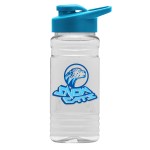 Garyline® Clear Bottle with Drink-Thru Lid - 20 oz. - TB20D_clear_bottle_cyan_lid_full.png Garyline® Clear Bottle with Drink-Thru Lid - 20 oz. - TB20D_clear_bottle_cyan_lid_full.png