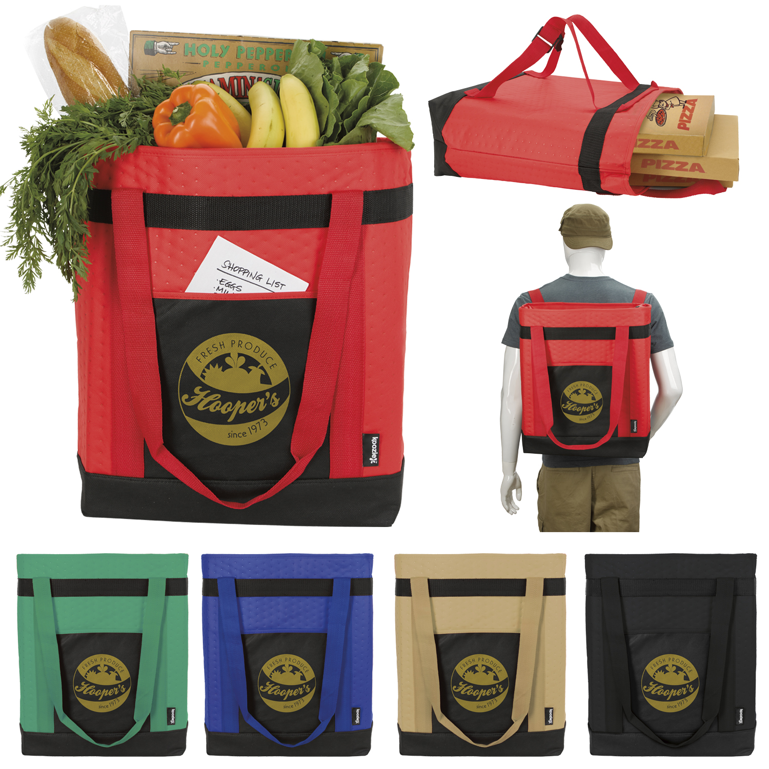 Koozie® Triple-Carry Insulated Tote-Pack Cooler 2