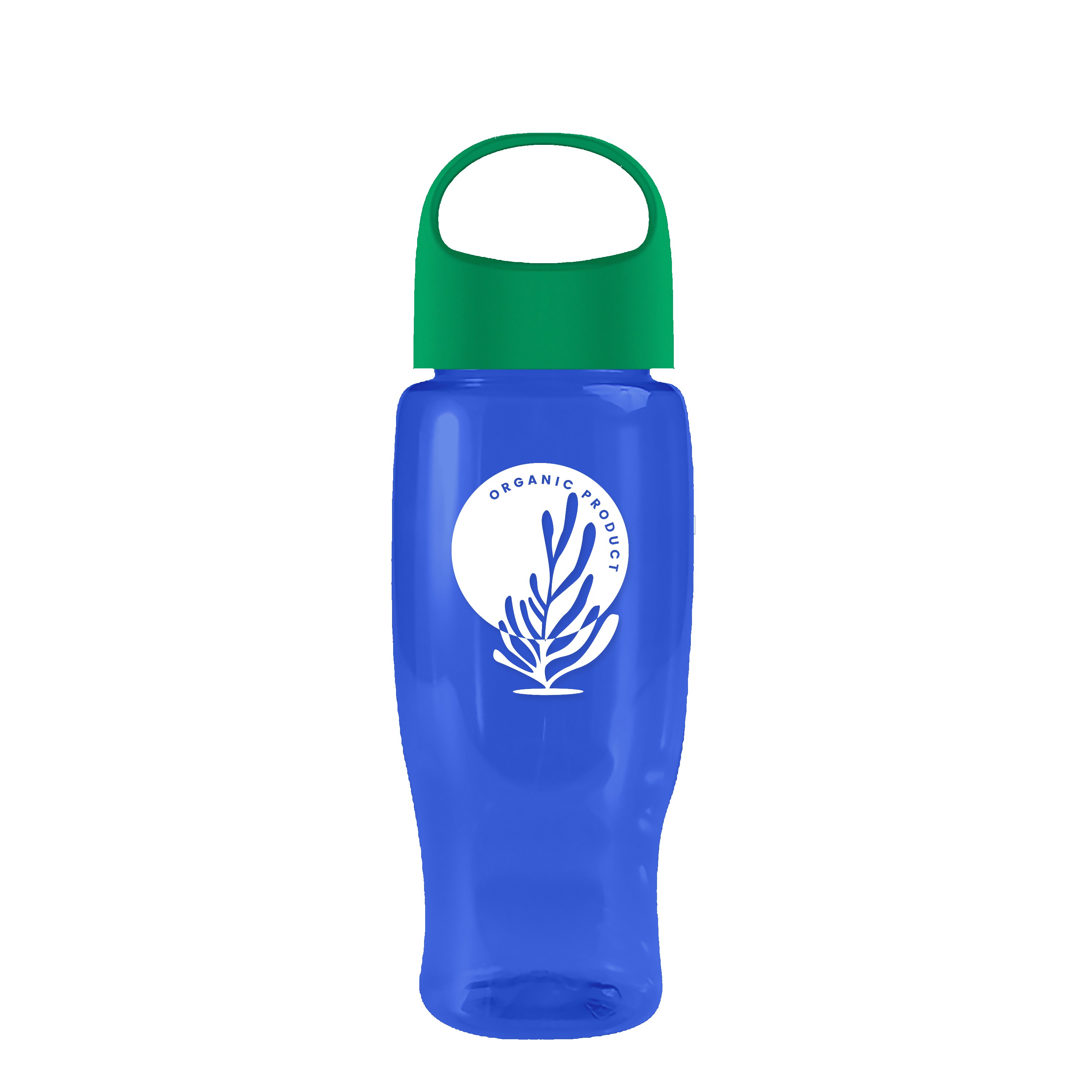 Garyline® Poly+ Recycled Bottle with Oval Crest Lid - 27 oz. 2