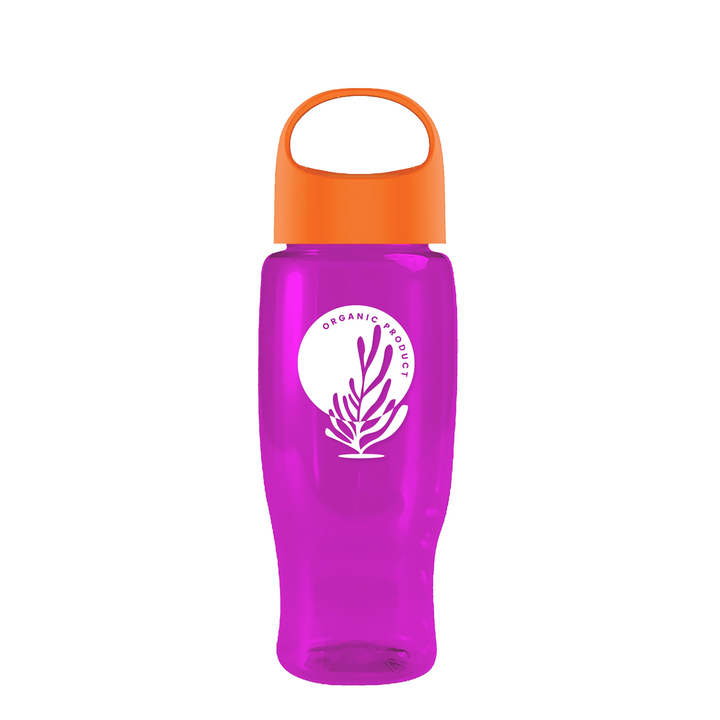 Garyline® Poly+ Recycled Bottle with Oval Crest Lid - 27 oz. 2