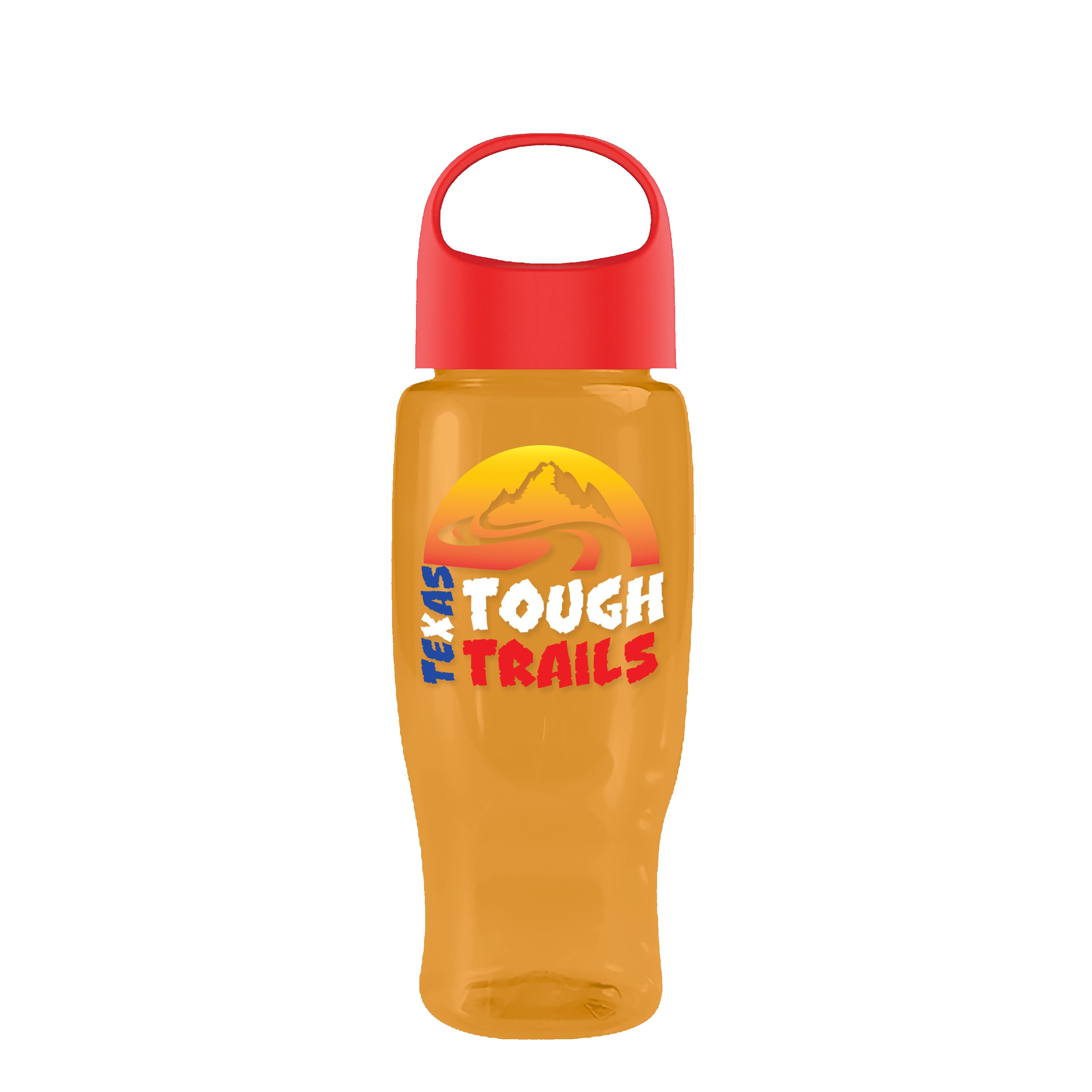 Garyline® Poly+ Recycled Bottle with Oval Crest Lid - 27 oz. 2