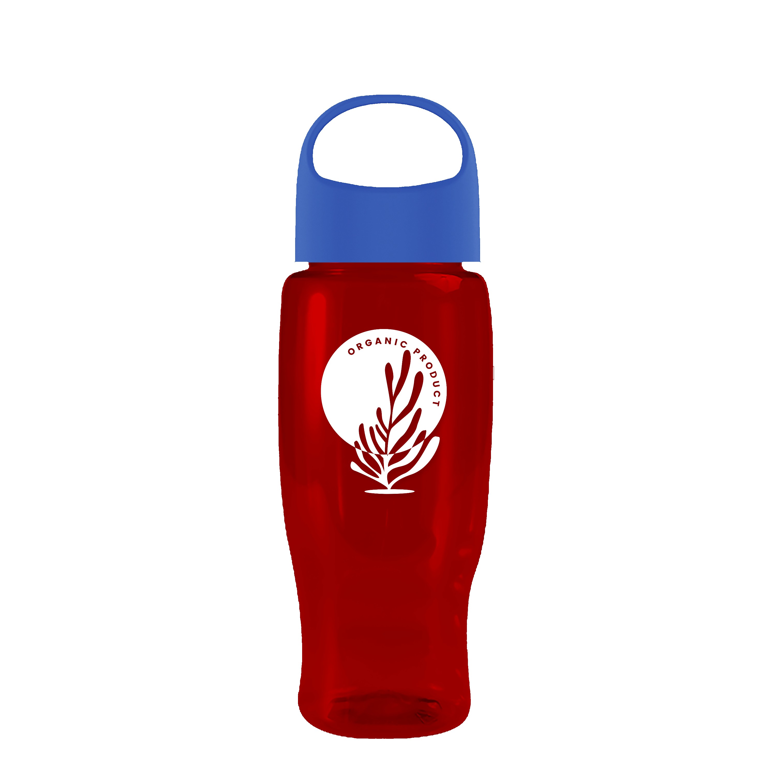 Garyline® Poly+ Recycled Bottle with Oval Crest Lid - 27 oz. 2
