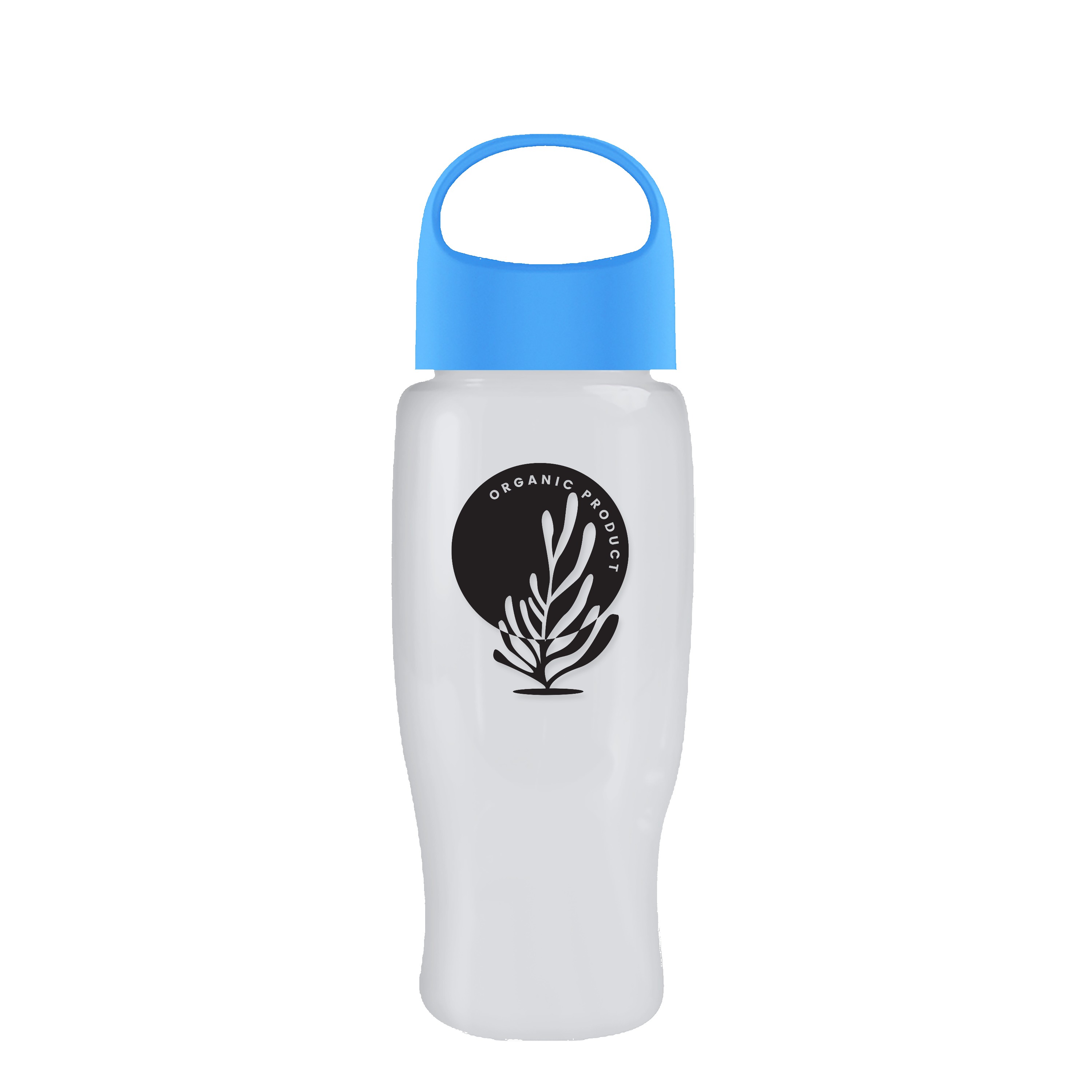 Garyline® Poly+ Recycled Bottle with Oval Crest Lid - 27 oz. 2