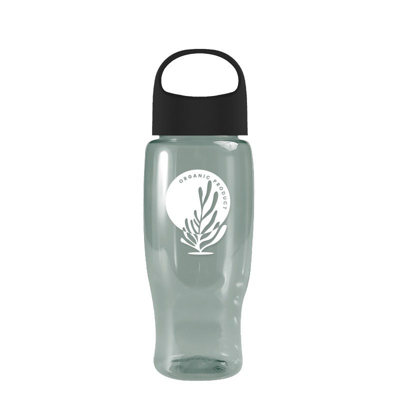 Garyline® Poly+ Recycled Bottle with Oval Crest Lid - 27 oz. 2 Garyline® Poly+ Recycled Bottle with Oval Crest Lid - 27 oz. 2