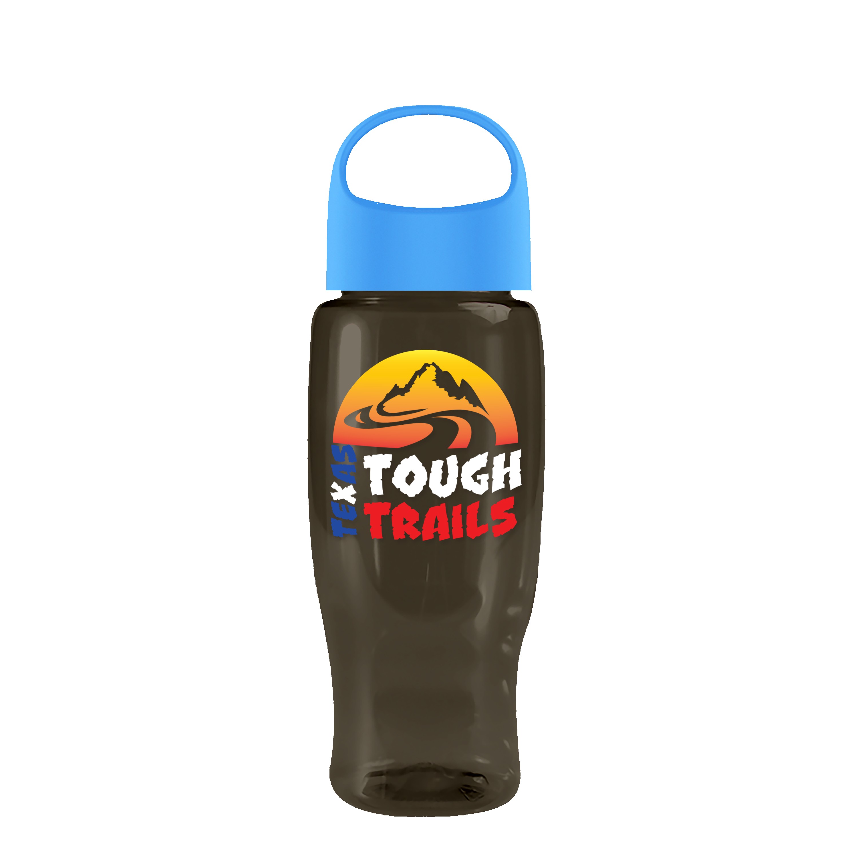 Garyline® Poly+ Recycled Bottle with Oval Crest Lid - 27 oz. 2