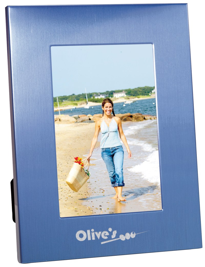 4" x 6" Colorful Brushed Aluminum Frame 2 4" x 6" Colorful Brushed Aluminum Frame 2