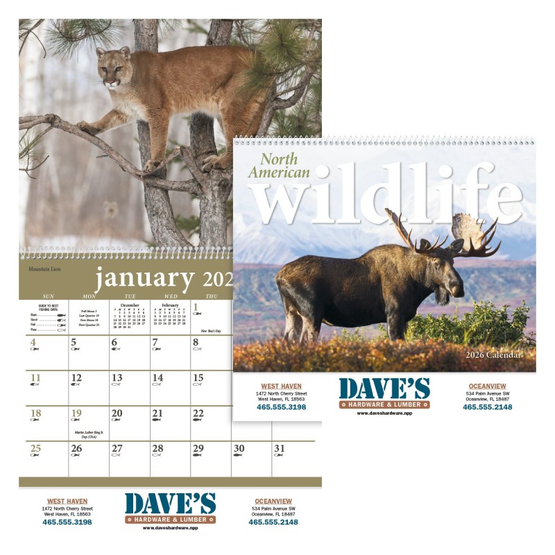 Triumph® Calendars North American Wildlife Calendar 2 Triumph® Calendars North American Wildlife Calendar 2