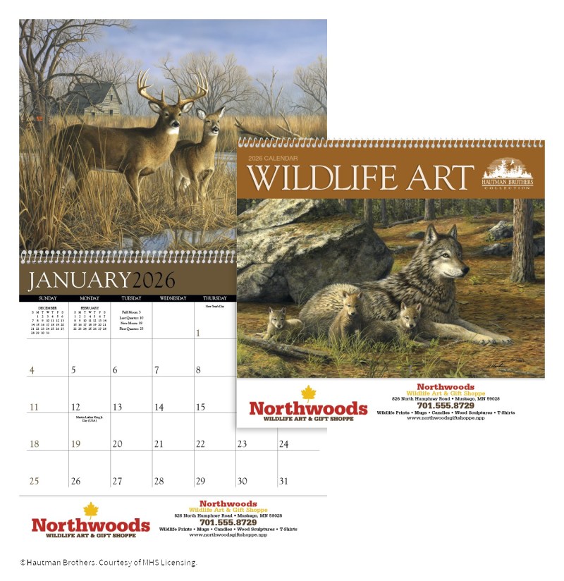 Triumph® Calendars Wildlife Art by the Hautman Brothers Calendar 2 Triumph® Calendars Wildlife Art by the Hautman Brothers Calendar 2
