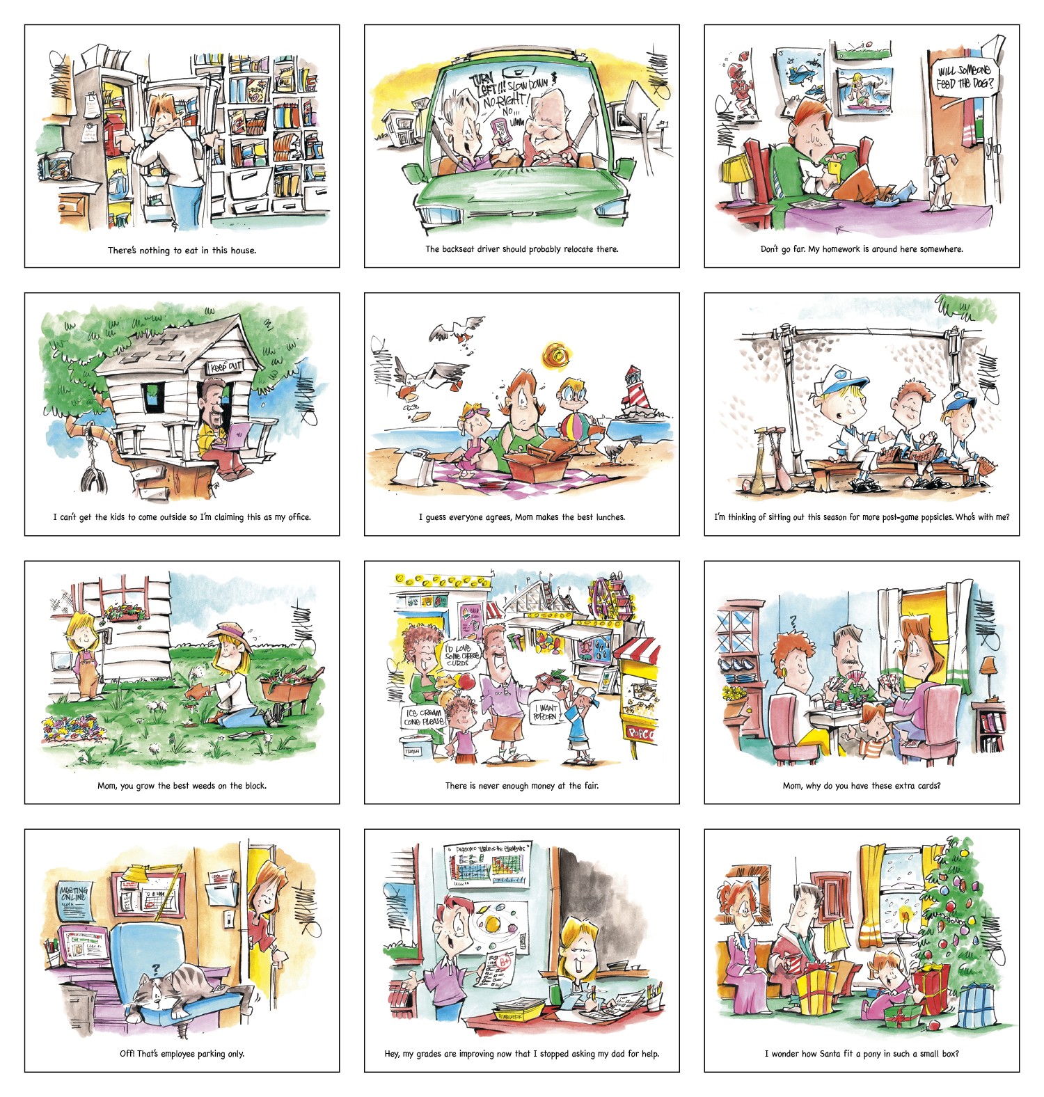 Good Value™ Laughing It Up - Stapled Calendar 2