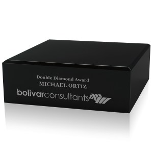 JAFFA® Square Black Glass Base 2 JAFFA® Square Black Glass Base 2