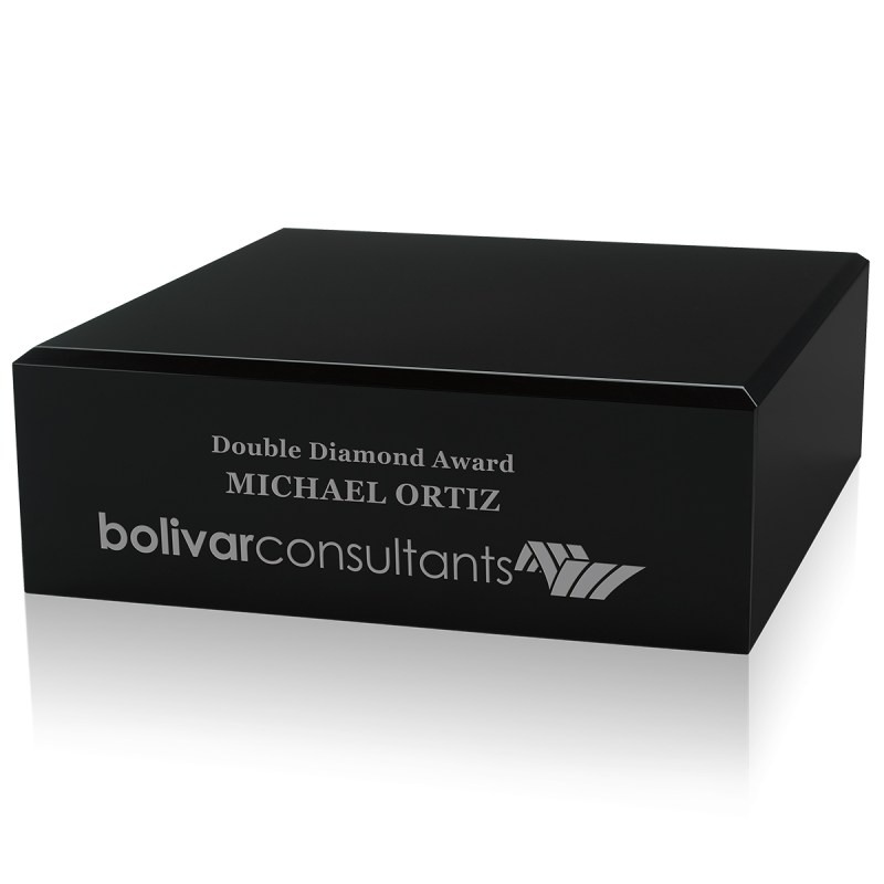 JAFFA® Square Black Glass Base 2 JAFFA® Square Black Glass Base 2