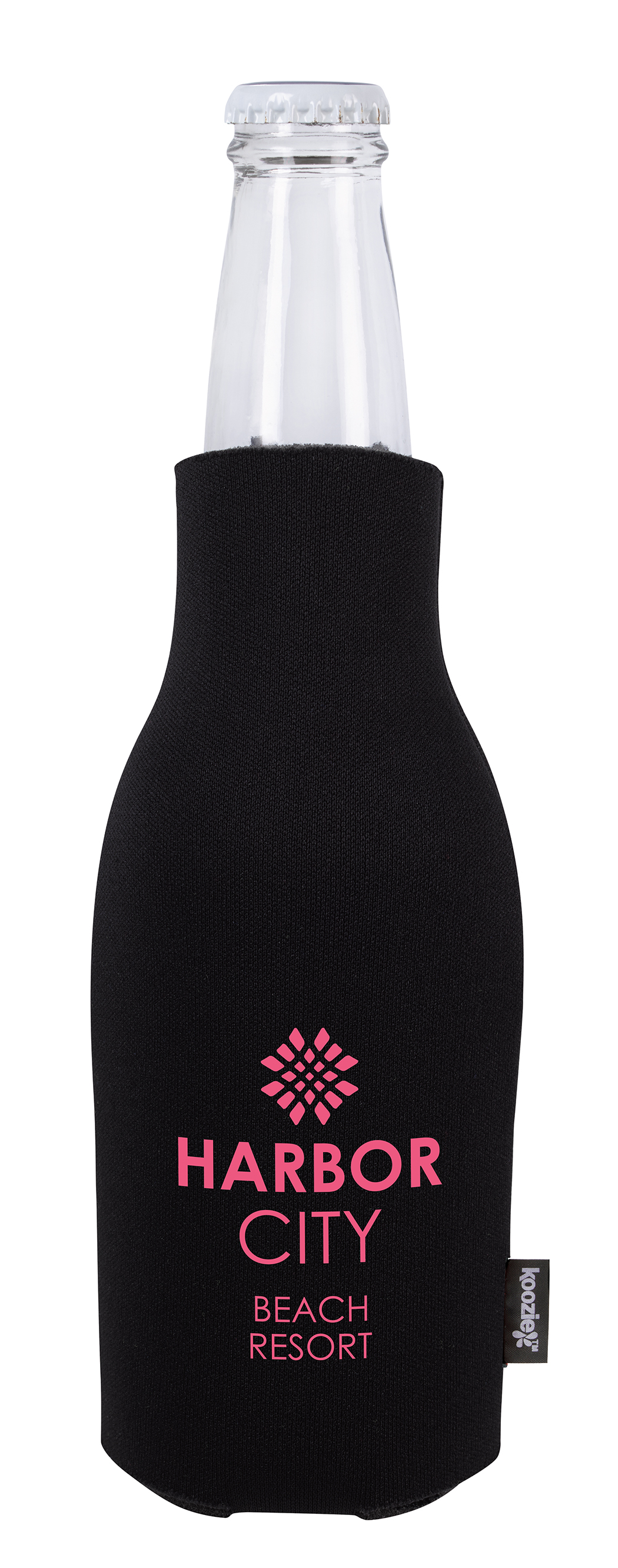 Koozie® Zip-Up Bottle Cooler with Opener 2