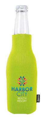 Koozie® Zip-Up Bottle Cooler with Opener 2 Koozie® Zip-Up Bottle Cooler with Opener 2