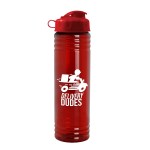 Garyline® Slim Fit RPET Bottle with Flip Lid - 24 oz. - RP24F_translucentred_bottle_red_lid_1c.png Garyline® Slim Fit RPET Bottle with Flip Lid - 24 oz. - RP24F_translucentred_bottle_red_lid_1c.png