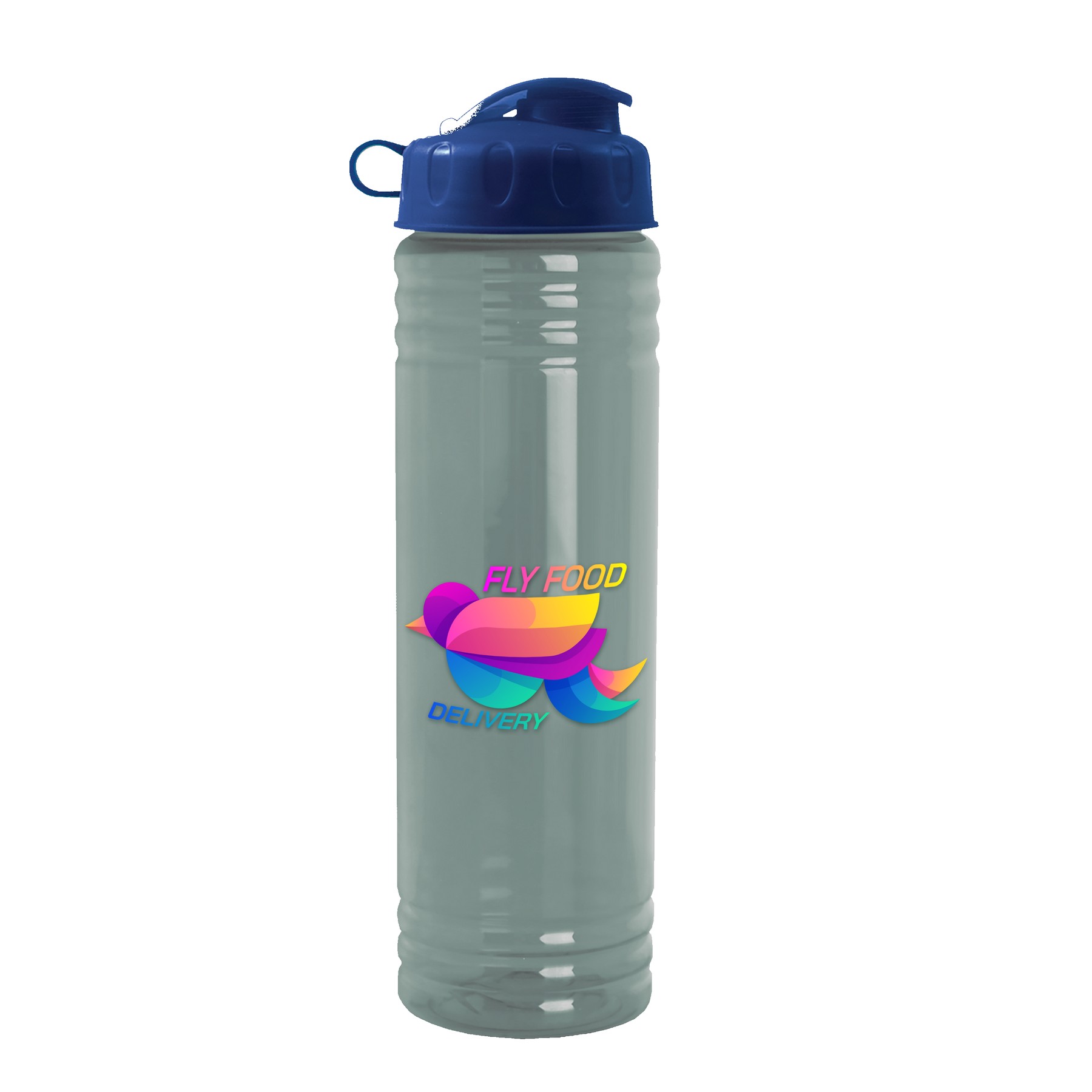 Garyline® Slim Fit RPET Bottle with Flip Lid - 24 oz. 2