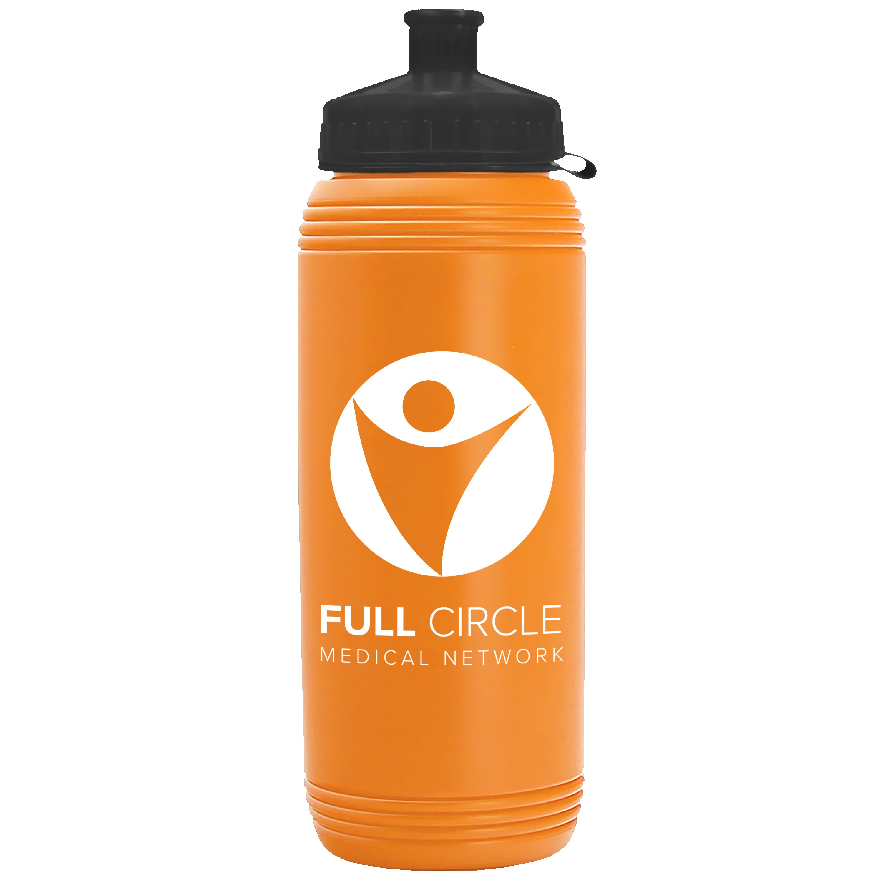 Garyline® Pint Sport Bottle with Tethered Push-Pull Lid - 16 oz. 2