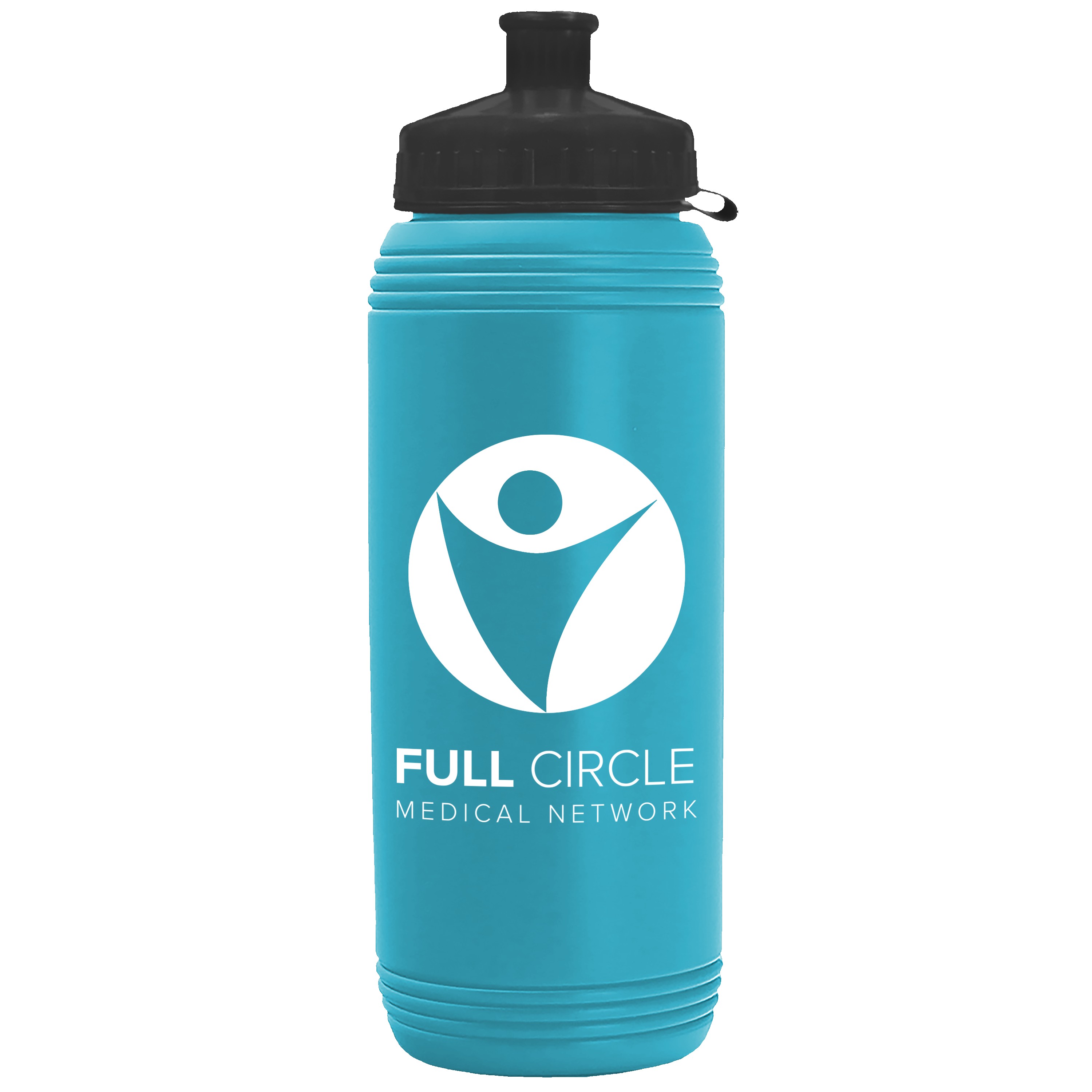 Garyline® Pint Sport Bottle with Tethered Push-Pull Lid - 16 oz. 2