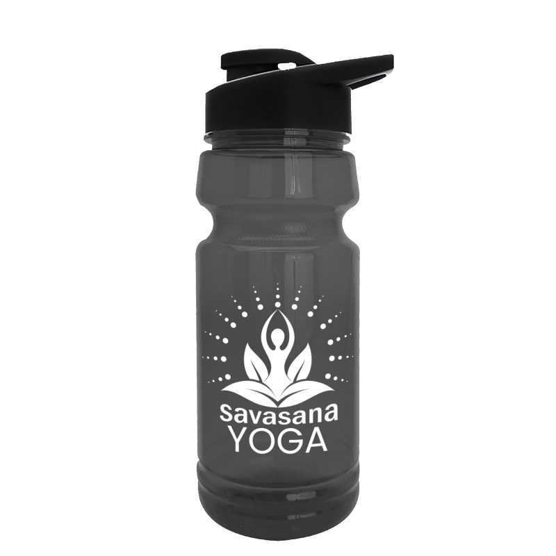 Garyline® Trainer RPET Bottle with Drink-Thru Lid - 24 oz. 2 Garyline® Trainer RPET Bottle with Drink-Thru Lid - 24 oz. 2