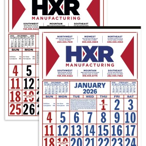 Skinner & Kennedy® Commercial 12-Sheet Calendar 2 Skinner & Kennedy® Commercial 12-Sheet Calendar 2